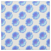 ブルーガーベラデイジー ファブリック (見本)