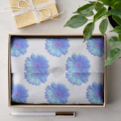 ブルーガーベラデイジー 薄葉紙 (ギフト)