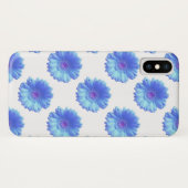 ブルーガーベラデイジー Case-Mate iPhoneケース (裏面(横))