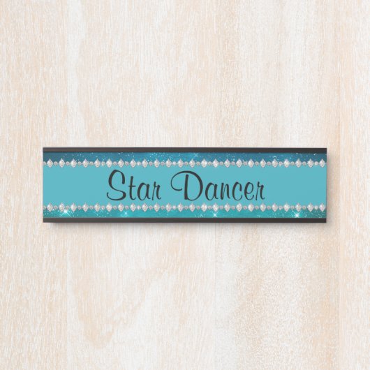 ブルーガーリースターダイヤモンドカスタムホース屋台 サインプレート (正面)