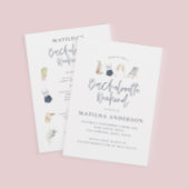 ブルーガーリードリンクバチェロレッテの週末の日程 案内状