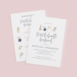 ブルーガーリードリンクバチェロレッテの週末の日程 案内状