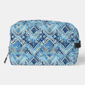 ブルーガーリーネイビートリバルボヘミアン抽象芸術 ドップキット (裏面)