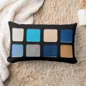 ブルーガーリービーチメイクアップパレートクッション ランバークッション (ブランケット)