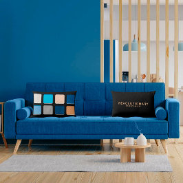 ブルーガーリービーチメイクアップパレートクッション ランバークッション