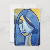 ブルーガール サンキューカード (正面)