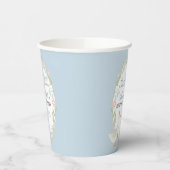 ブルーガ間抜けースフローラギンガムバースデーパーティー 紙コップ (左)