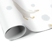 ブルーガ間抜けースラッピング紙 ラッピングペーパー (ロールコーナー)