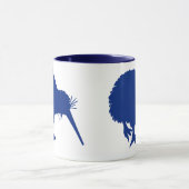 ブルーキウイ マグカップ (中央)