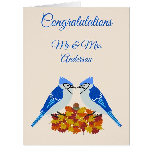 ブルーキスをするジェイズ秋の結婚式カスタム (正面)