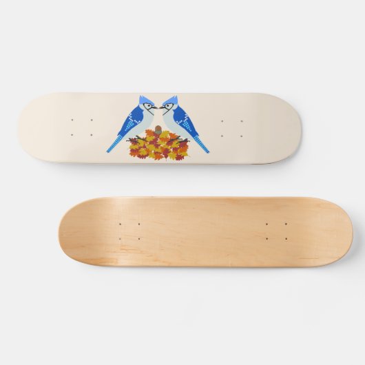 ブルーキスをするジェイズ秋の結婚式 スケートボード (横)