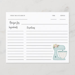 ブルーキッチンスタンドミキサーレシピ