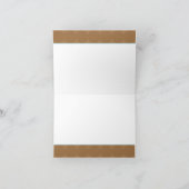 ブルーキッチンノートカード サンキューカード (内部)