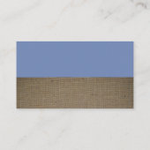 ブルーキツネラップベビーシャワーおむつラッフルチケット エンクロージャーカード (裏面)