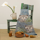 ブルーキツネ エプロン