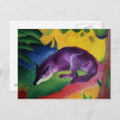 ブルーキツネ, 1911 ポストカード (正面/裏面)