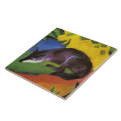 ブルーキツネ(by Franz Marc) タイル (側面)