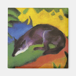 ブルーキツネ(by Franz Marc) マグネット