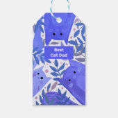 ブルーキャッツとブランチ最高のキャットパパ ギフトタグ (正面)