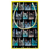 ブルーキャッツ スモールペーパーバッグ (裏面)