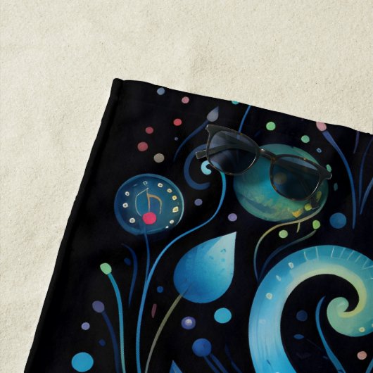 ブルーキャッツ ビーチタオル (インサイチュ)