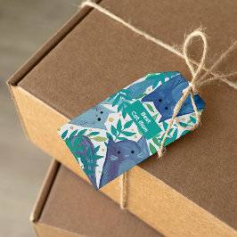 ブルーキャッツ&ブランチ最高のキャットママ ギフトタグ