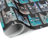 ブルーキャッツ ラッピングペーパー (ロールコーナー)