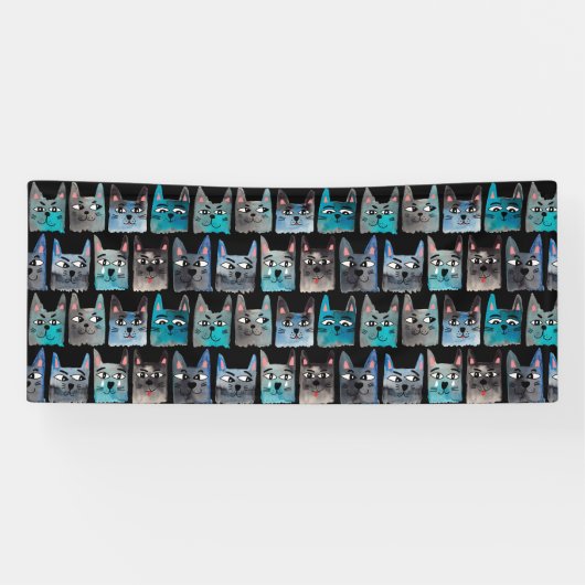 ブルーキャッツ 横断幕 (横)