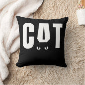 ブルーキャットアートスクエアピロー – Cozy クッション (ブランケット)