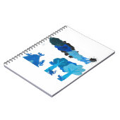 ブルーキャットシティ ノートブック (左側)