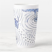 ブルーキャットゼンカップ カフェラテマグ (正面)