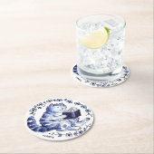 ブルーキャット読紙コースター ラウンドペーパーコースター (インサイチュ)