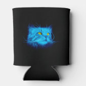 ブルーキャット顔 缶クーラー (裏面)