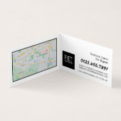 ブルーキャット、キャットボード、詳細 名刺 (内部)