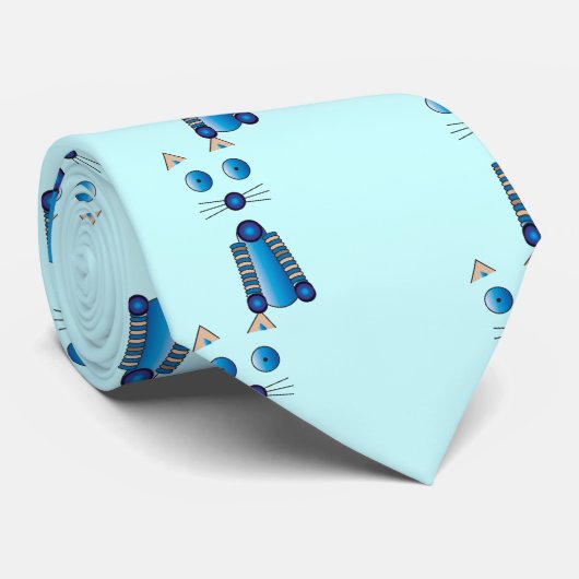 ブルーキャット ネクタイ (ロール)