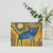 ブルーキャット ポストカード (スタンド正面)