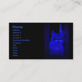 ブルーキャット 名刺