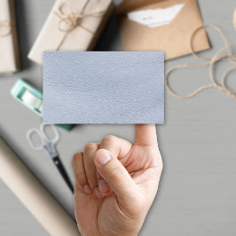 ブルーキャディのようなレザー 長方形シール