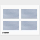 ブルーキャディのようなレザー 長方形シール (シート)