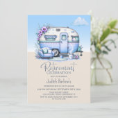 ブルーキャラバンリタイアメントパーティー 招待状 (スタンド正面)