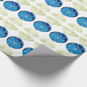 ブルーキャンディラッピング紙 ラッピングペーパー (角)