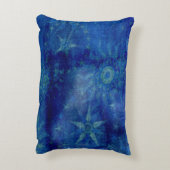 ブルーキャンドルクリスマス アクセントクッション (裏面(縦))