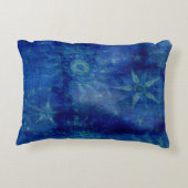 ブルーキャンドルクリスマス アクセントクッション (裏面)