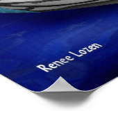 ブルーキャンドルクリスマス ポスター (角)