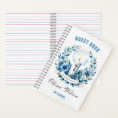 ブルーキャンドルファーストホリーコミュニオンゲストブック ノートブック (内側)