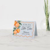 ブルーキューティー メインスクイーズ シトラス サンクス カード (正面)