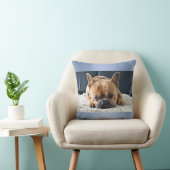 ブルーキュートフランスのブルドッグクッション枕 クッション (椅子)