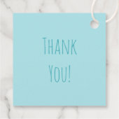 ブルーキュートモンキー男の赤ちゃん発表2 フェイバータグ (裏面)