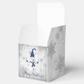 ブルーキュート雪だるまお願いボックス フェイバーボックス (オープン)