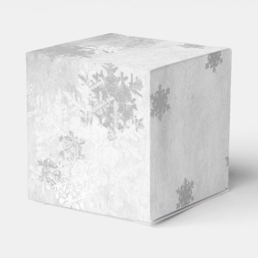 ブルーキュート雪だるまお願いボックス フェイバーボックス (裏面サイド)